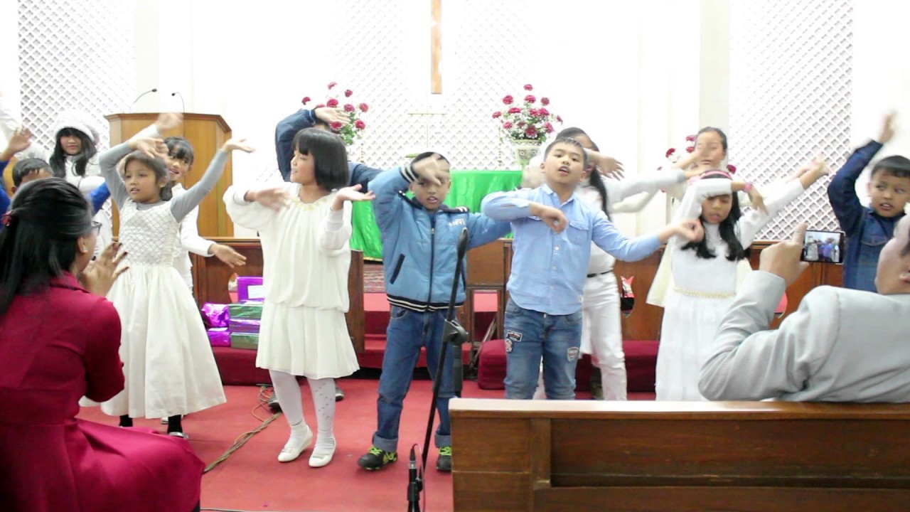 Hmar Christian Fellowship Delhi | Naupang Sunday School Day (29.01.2017)