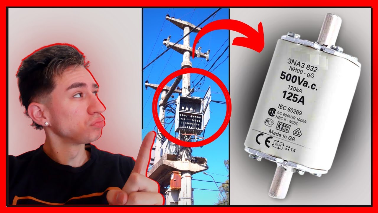 ⚡🔺 FUSIBLE tipo NH funcionamiento. Fusible nh para que sirve? Protecciones electricas baja tension