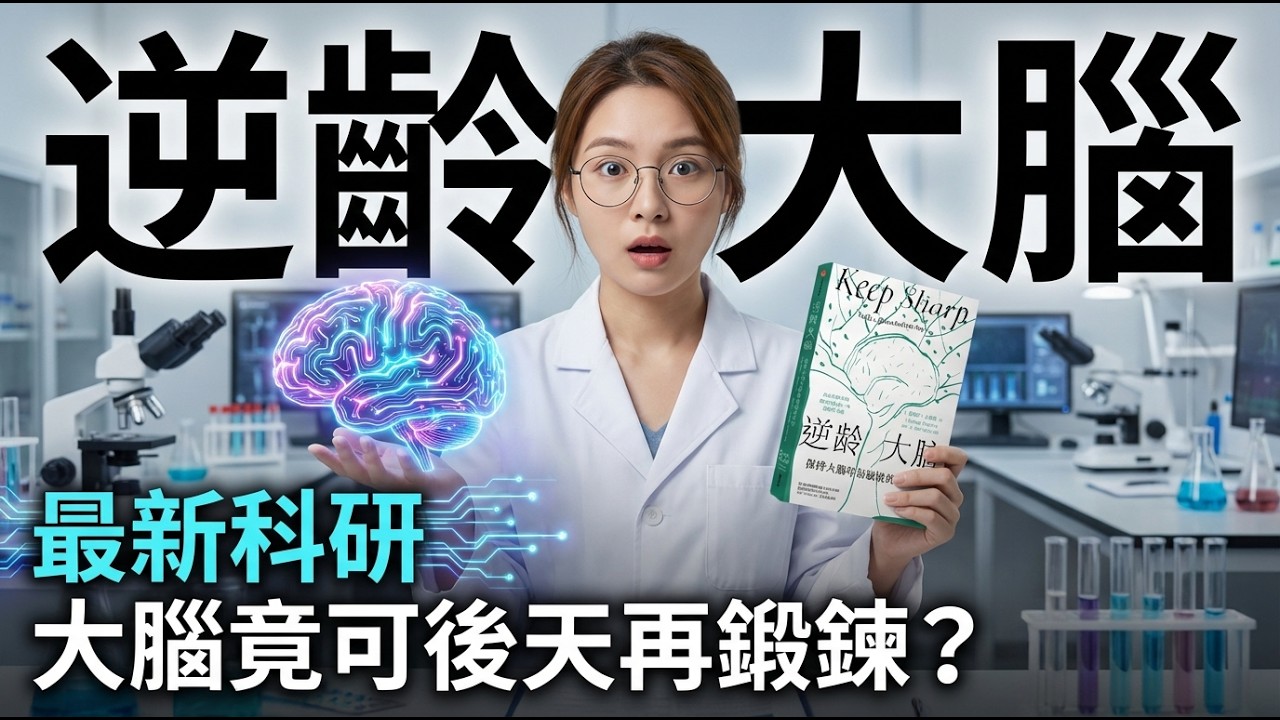 同齡人都在偷偷「翻新」大腦🧠，你卻還在透支未來？揭秘 5 個大腦後天鍛鍊法！《 #逆齡大腦 》