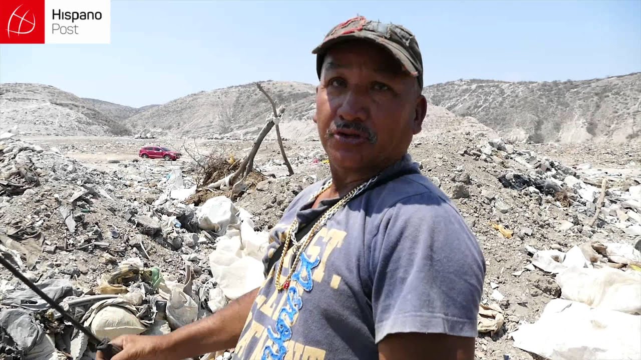 Recoges productos de los vertederos de basura en Venezuela