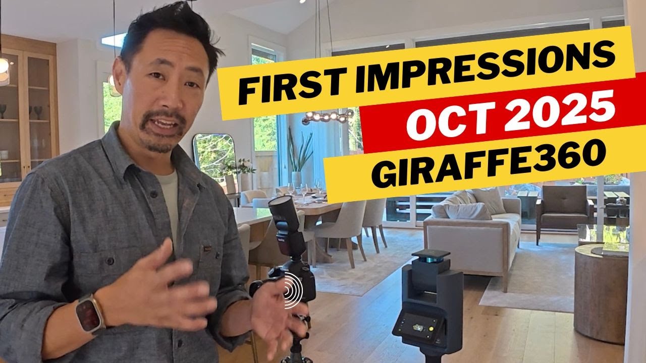 Giraffe360 PRO Hands-On Review | Real Estate Camera vs Matterport & iGuide | Full Test Shoot