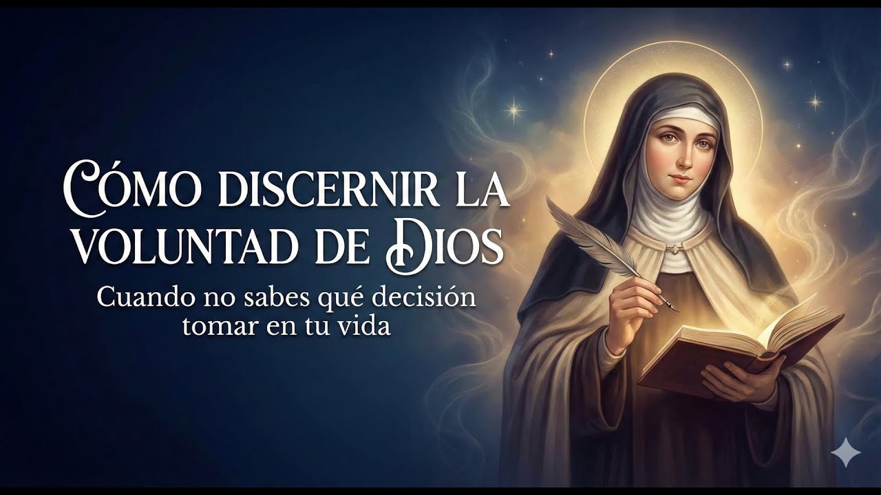 SANTA TERESA revela CÓMO DISCERNIR la VOLUNTAD DE DIOS cuando no sabes qué decisión tomar en tu vida