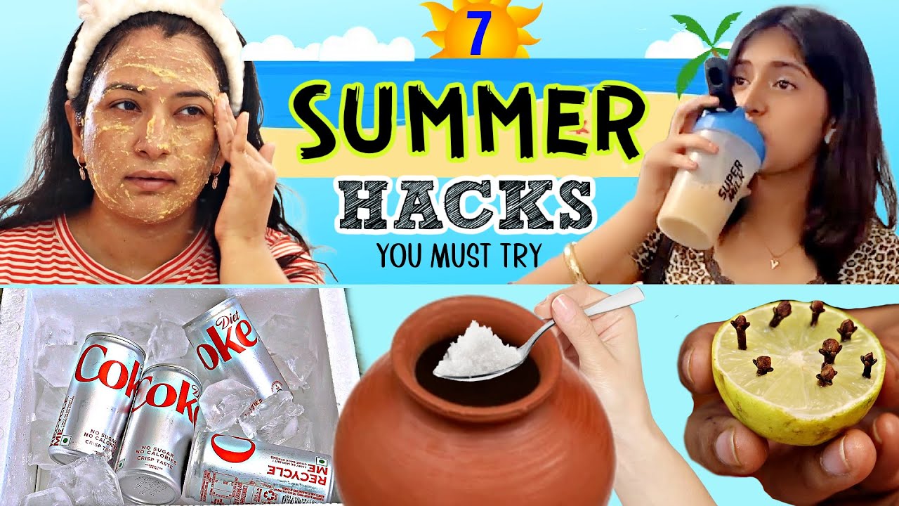 7 Summer Hacks- You Must Try At Home | Kitchen Life hacks- CookWithNisha