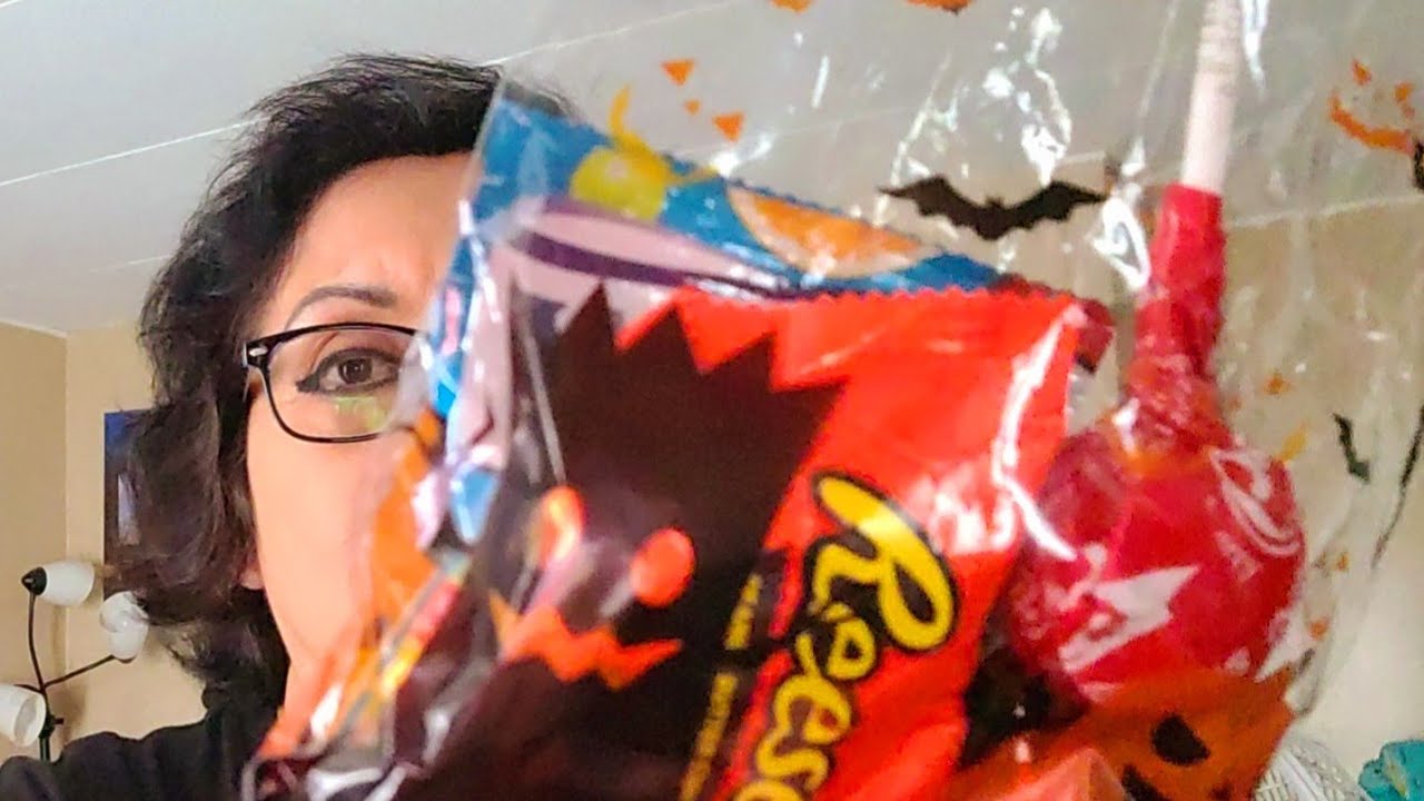 ASMR Paleta, plática (Halloween)