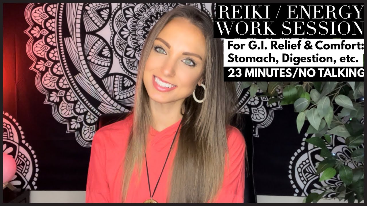 Reiki / Energy Work Session For Stomach, Digestion, G.I. Relief & Comfort (No Talking)