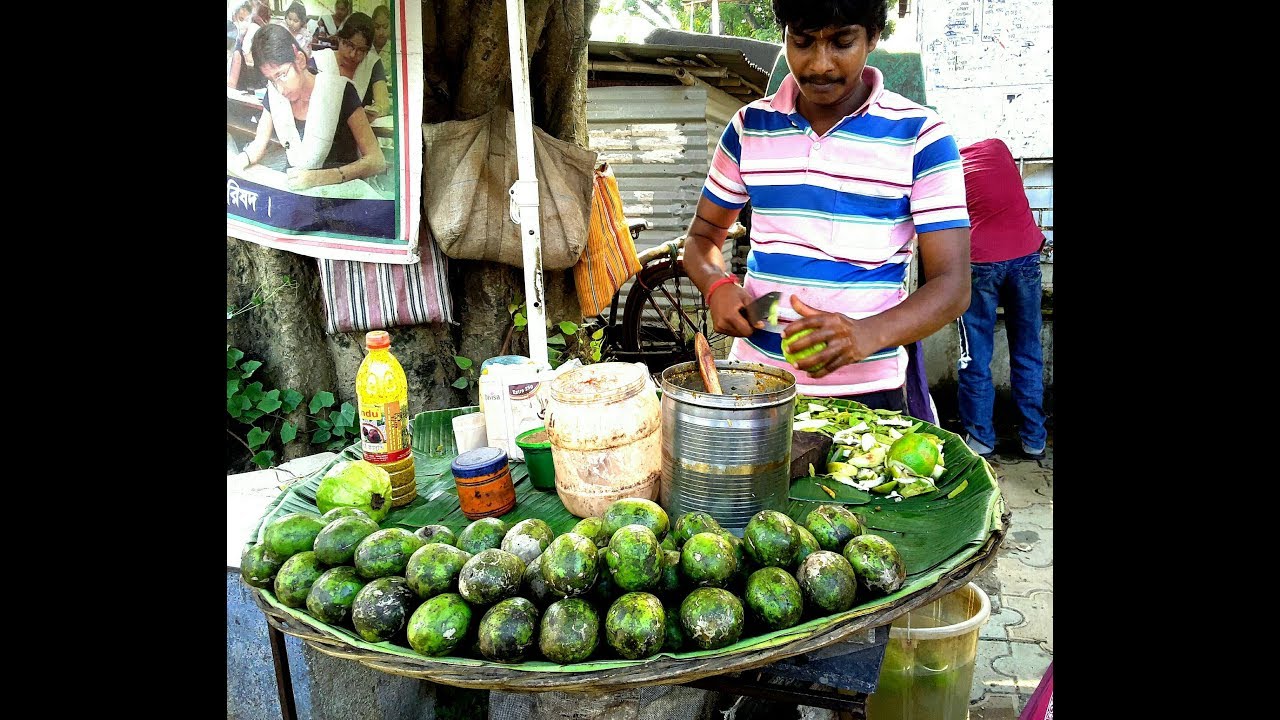 Mouth Watering Very Tasty Masala Guava [ Peyara] & Ambarella  [Amra ] | Indian Street food