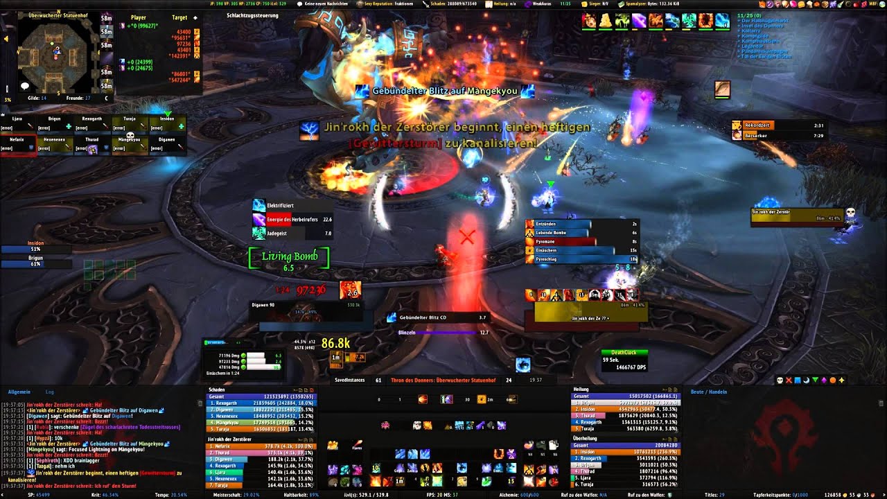 Thron des Donners - 1ter Boss - Jin'rokh der Zerst&ouml;rer