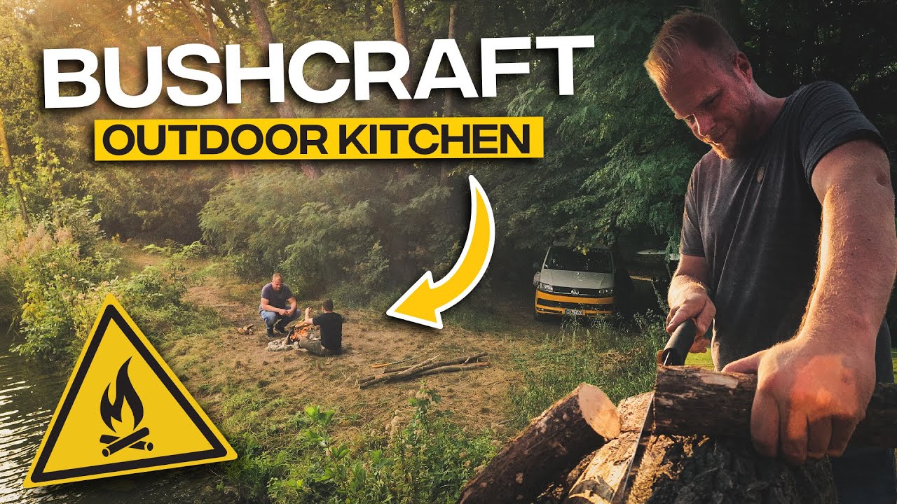 Bushcraft Burger mit Petromax Feuerschale | Outdoor Kitchen Folge 1