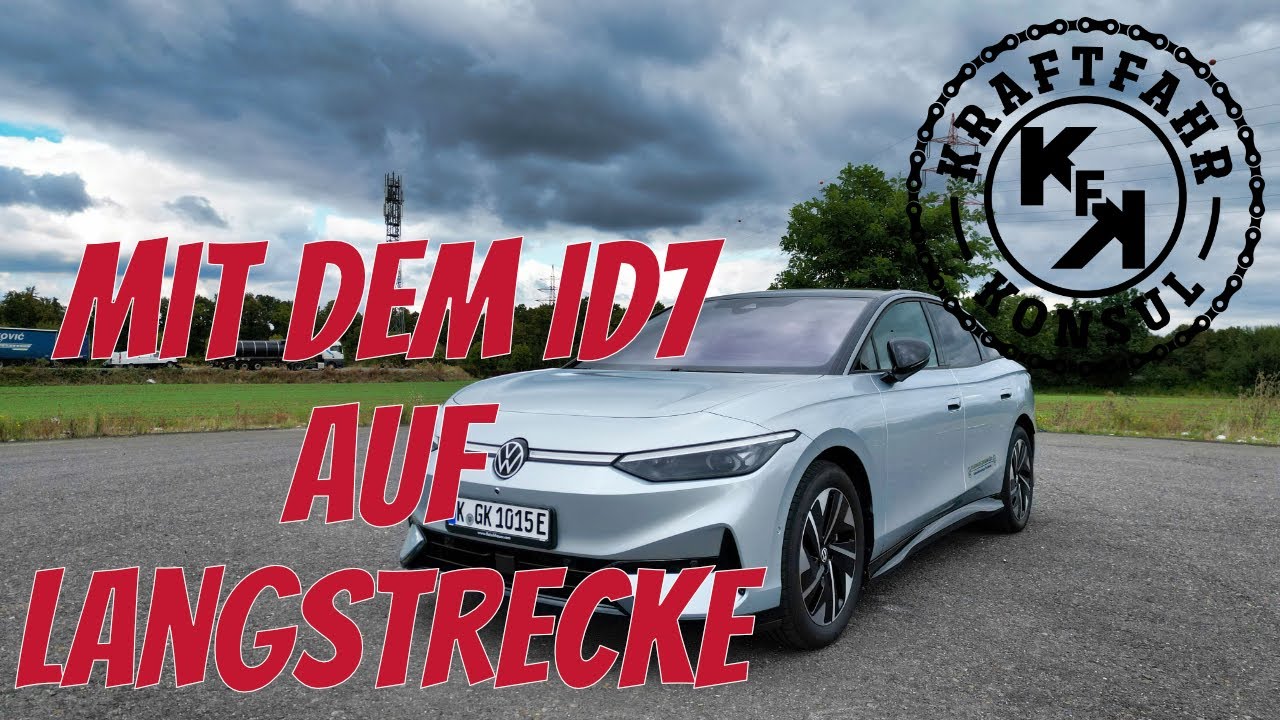 Mit dem VW ID 7 300 km über die Autobahn - Kurzbericht