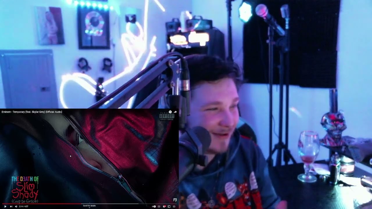 RAPPER Reacts to Eminem Temporary ft Skylar Grey (Hit Me Hard..) The Death Of Slim Shady