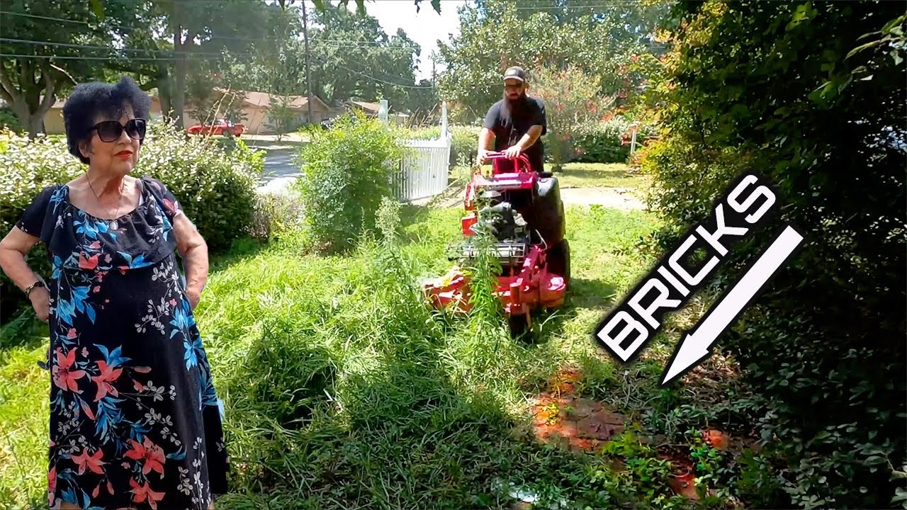 HOMEOWNER was SURE I was SCAMMING HER but STILL Let Me CLEAN the YARD