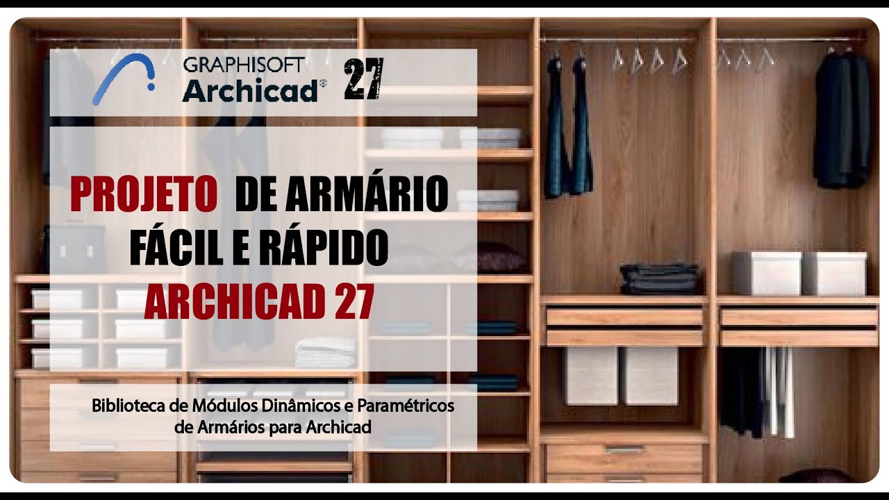 Archicad 27 | Design de armário