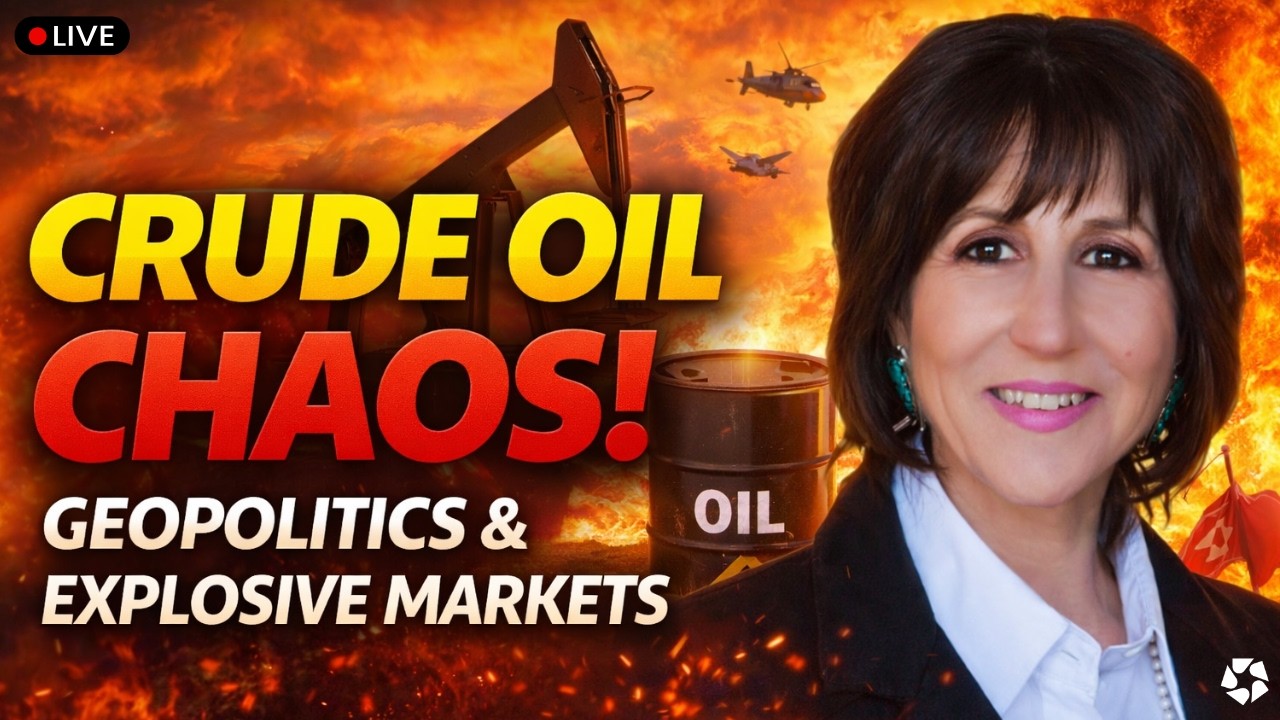 Crude Oil Chaos: War, Volatility & Commodities Trades | Mish Schneider LIVE