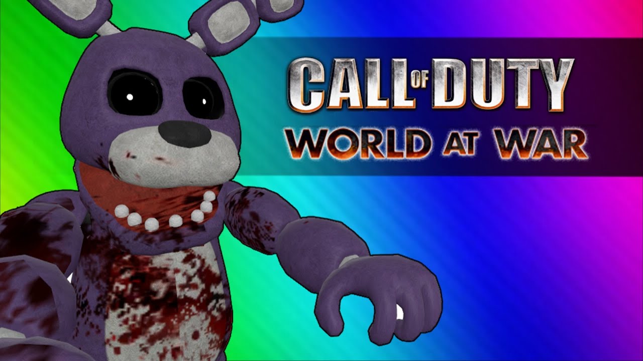 WaW Zombies: Five Nights At Freddy's 4 Map + Most Difficult Map Ever!