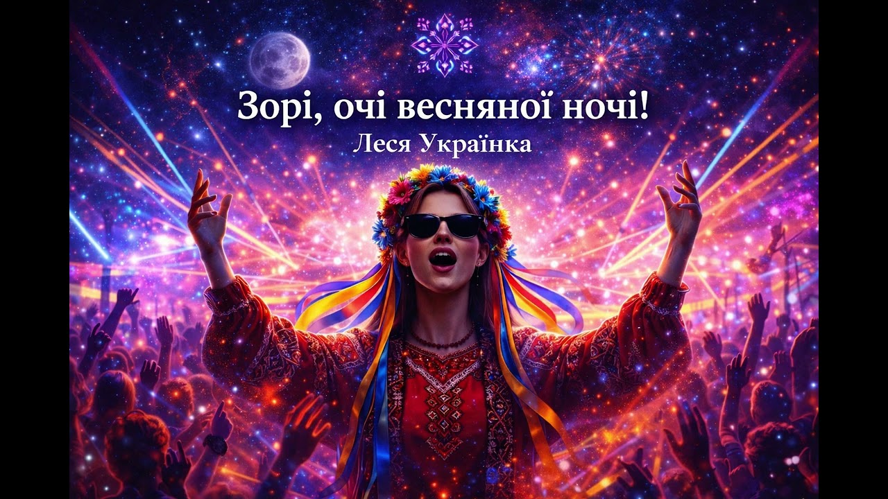 Зорі, очі весняної ночі! | Ethno Rave | Леся Українка