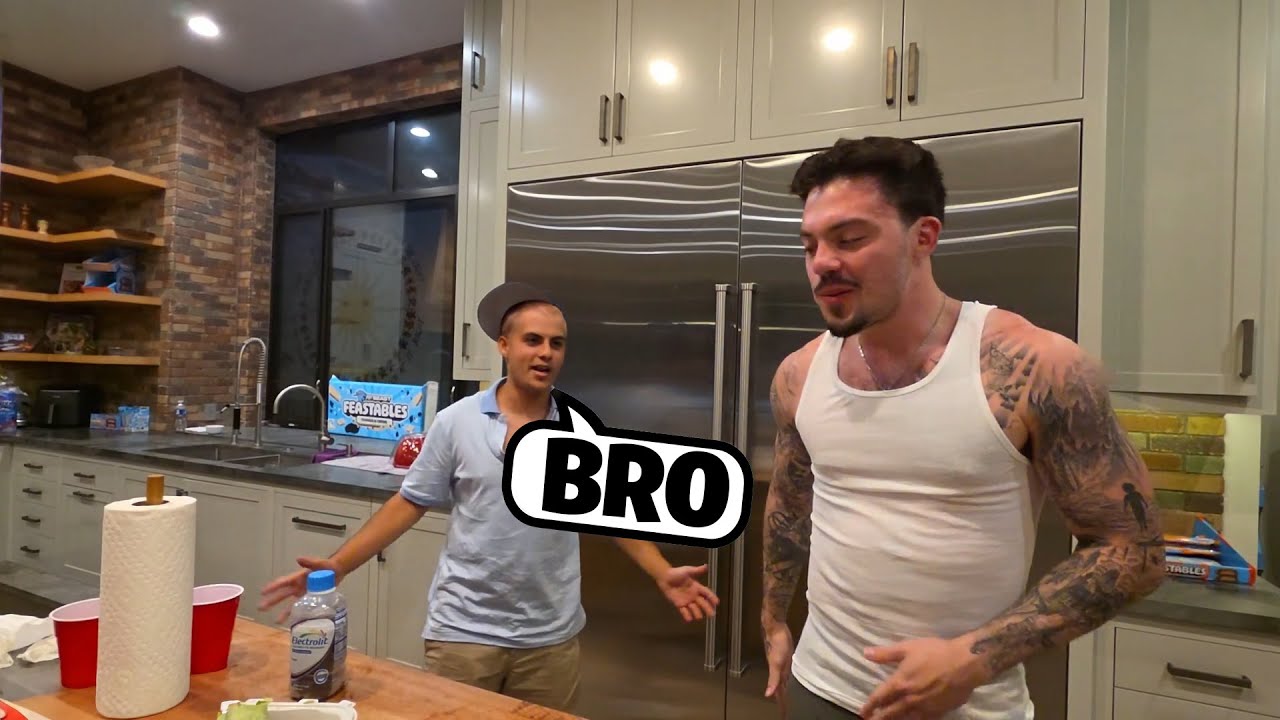 FaZe Adapt Mukbang с пьяным стабильным Роналду