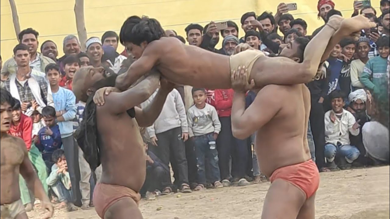 नेपाली ने पब्लिक को हैरान कर दिया , दोनों के एक साथ दांव लगाया,, meva thapa ki kushti, rizwan Gani 