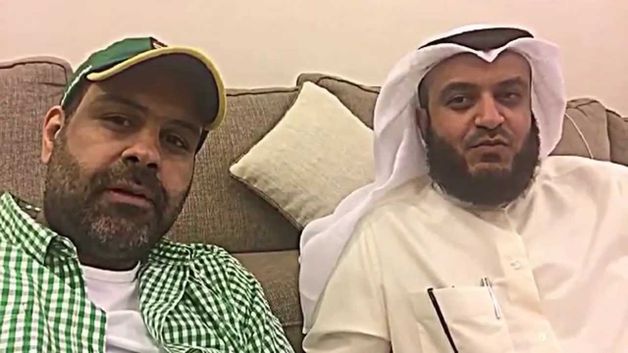 لقاء عفوي ومتواضع مع الشيخ مشاري العفاسي تقديم الإعلامي أحمد الفهد
