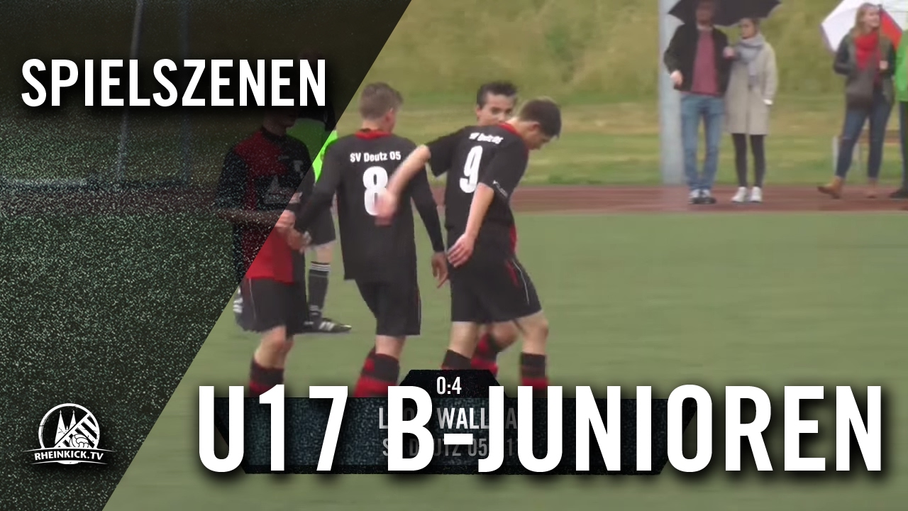 BC Efferen - SV Deutz 05 (U17 B-Jugend, Relegation zur Bezirksliga 2015) - Spielszenen