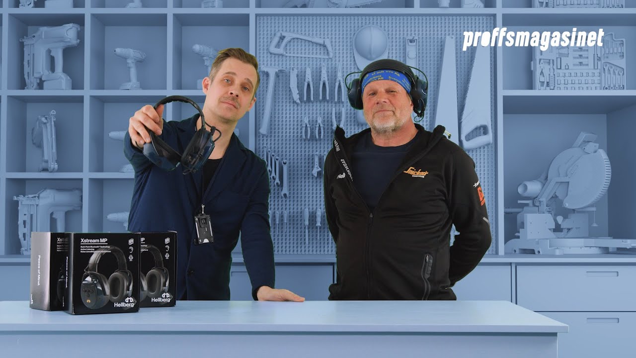 Håkan Svanström har testat nya hörselskyddet Hellberg Xstream MP - 3 saker du ska tänka på!