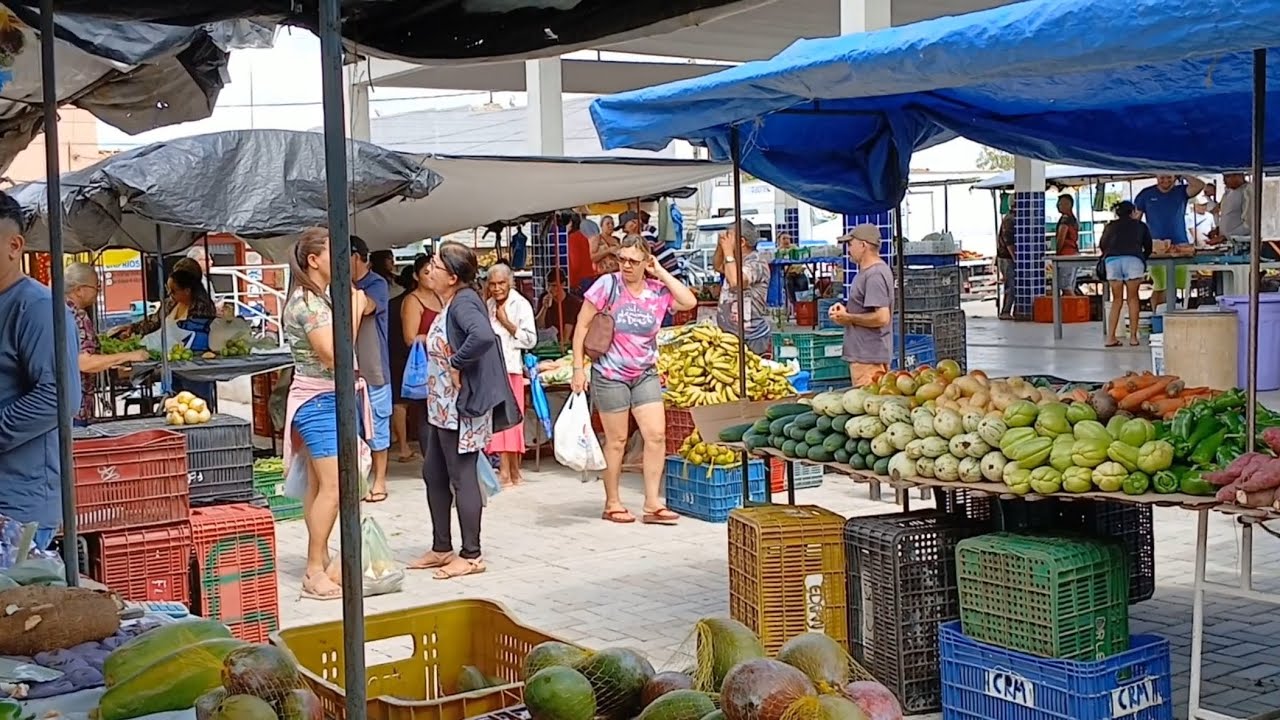 FEIRA LIVRE EM CARNAUBAL CEARÁ DIA 20/06/2025