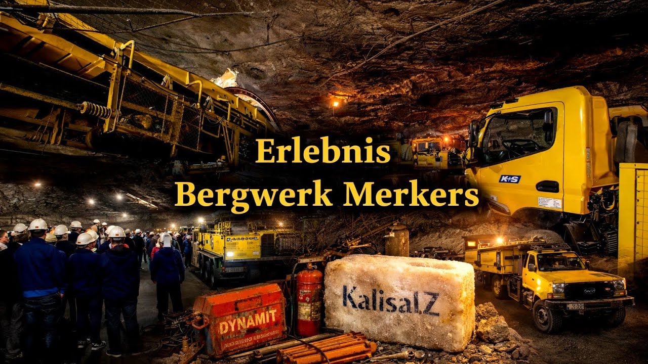Erlebnisbergwerk Merkers - Merkers Adventure Mines are a visitor attraction - Galbytour 2024