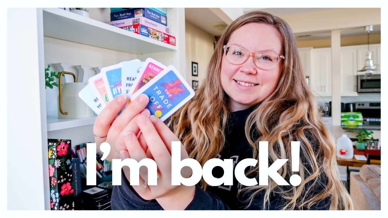 JANUARY TBR 2024 | playing Jacqie's Game of Bookish Cards to pick what to read