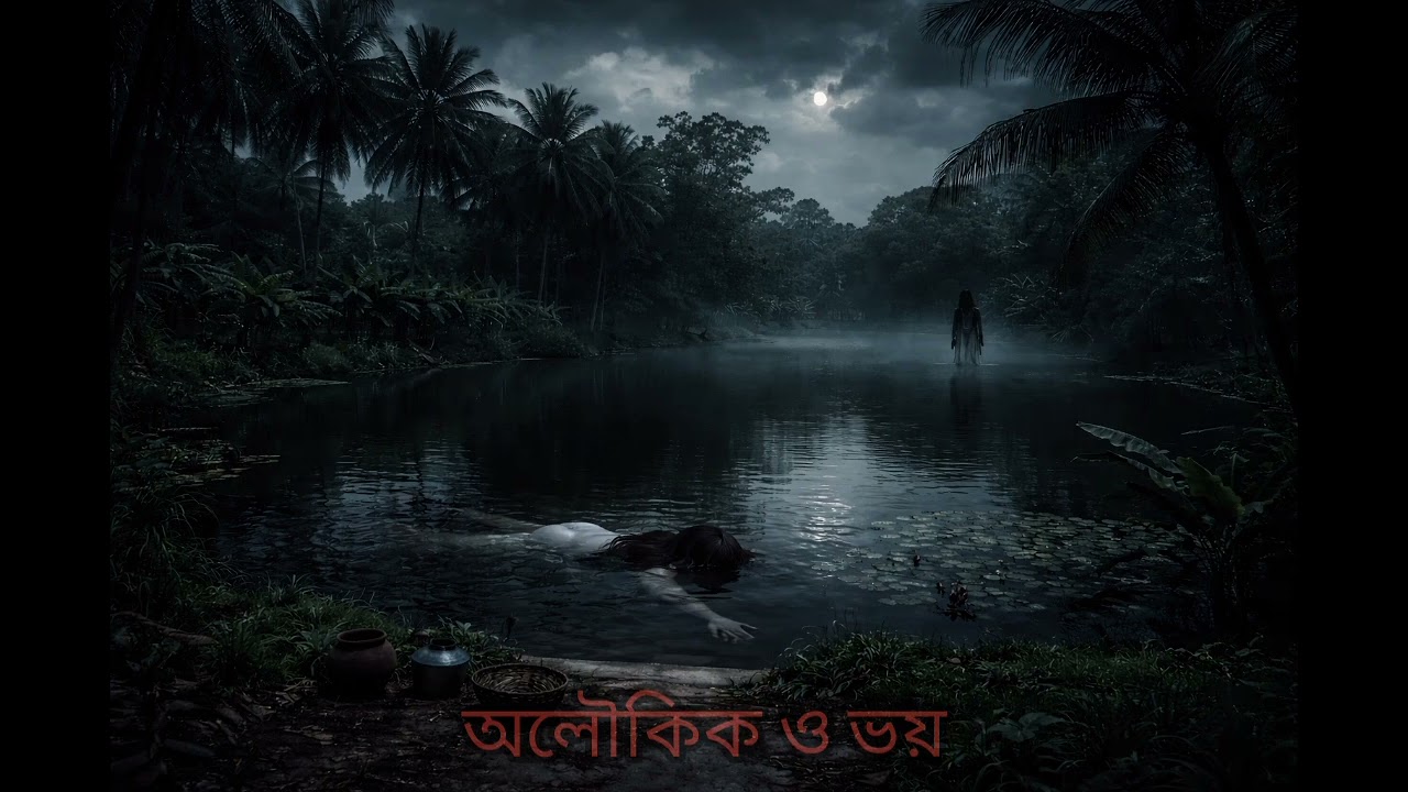 গ্রামের ভুতুড়ে পুকুর।বাংলা ভৌতিক গল্প। 