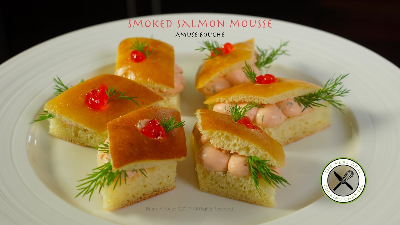 Salmon Mousse Brioche Bites – Bruno Albouze