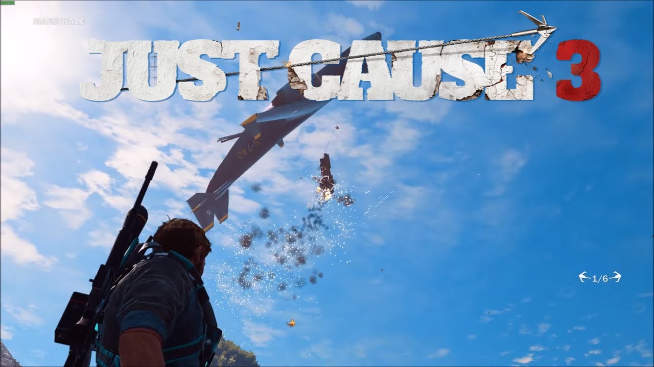Just Cause 3 Cargo Plane and Train Glitch