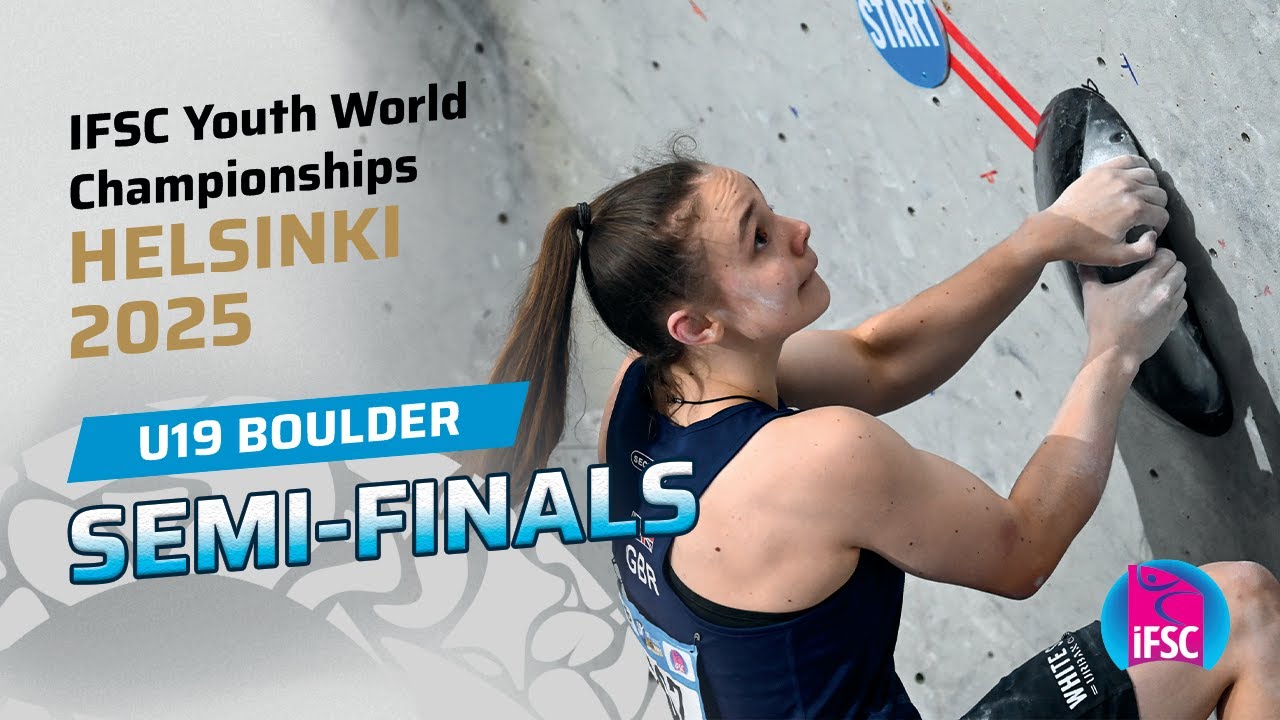 U19 Boulder semi-finals | Helsinki 2025