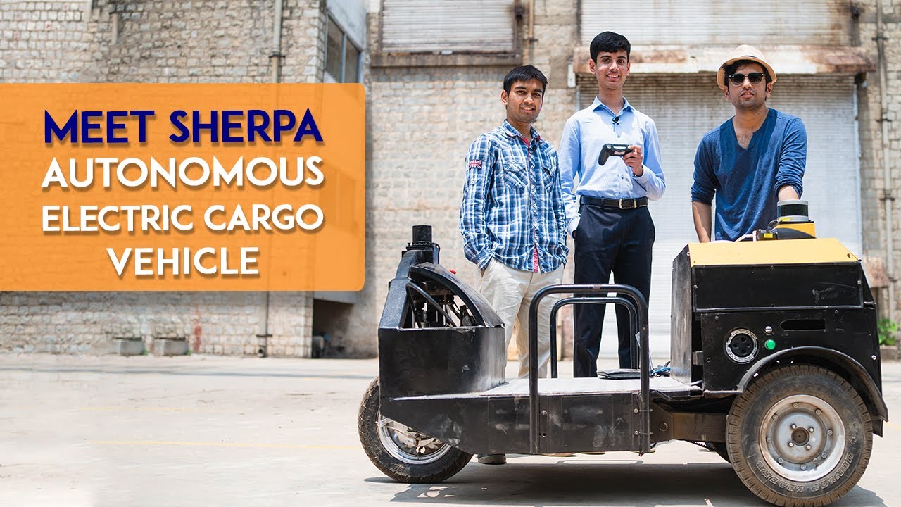India's Autonomous Electric Cargo Vehicle | ATI Motors
