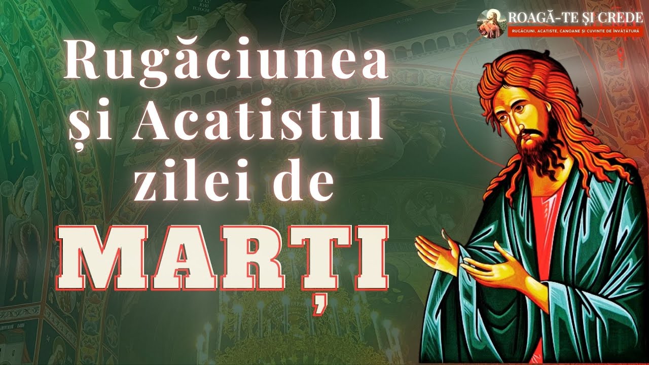 🔴 LIVE Rugăciunea și Acatistul zilei de Marti | Acatistul Sfântului Ioan Botezătorul