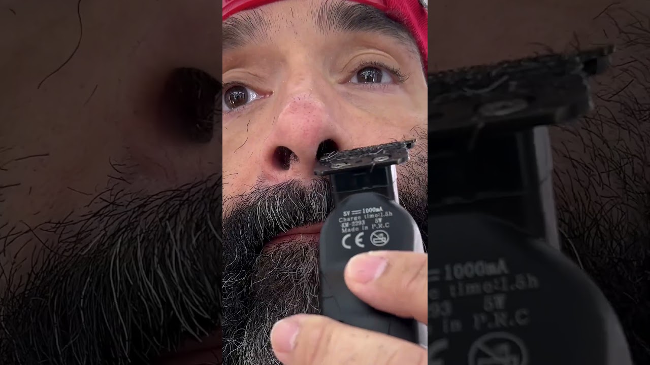 ASMR Beard Trim | Kemei 2293 Trimmer Review ✂️