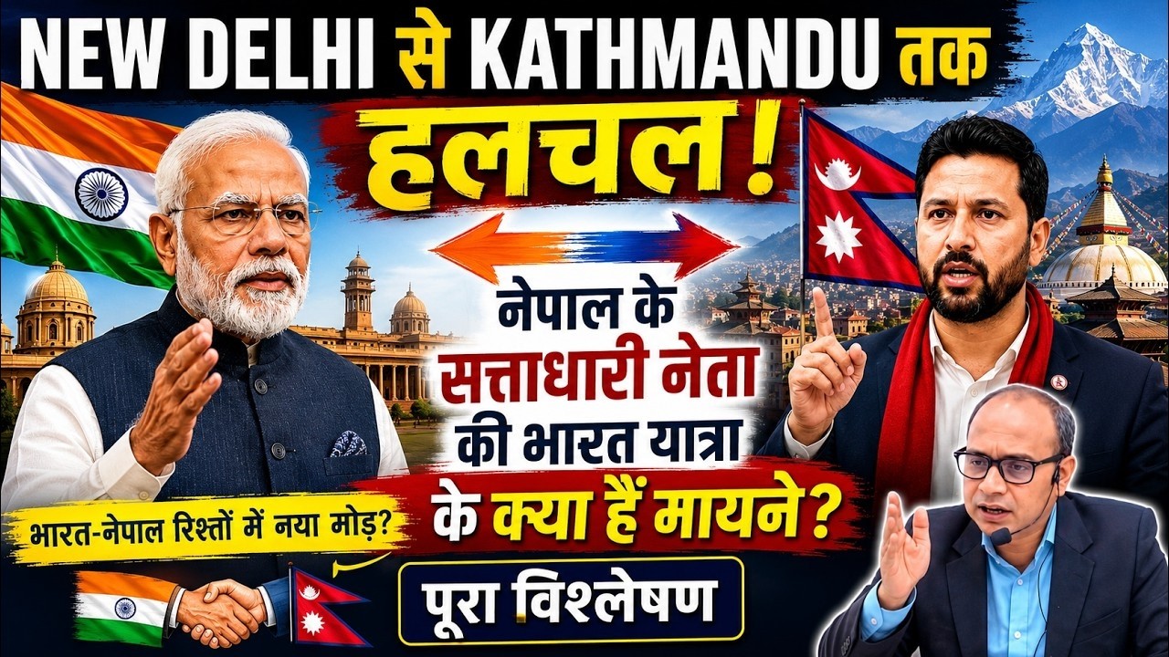 नेपाल का सत्ता केंद्र भारत क्यों पहुंचा? अंदर की पूरी कहानी! Sanjay Sir