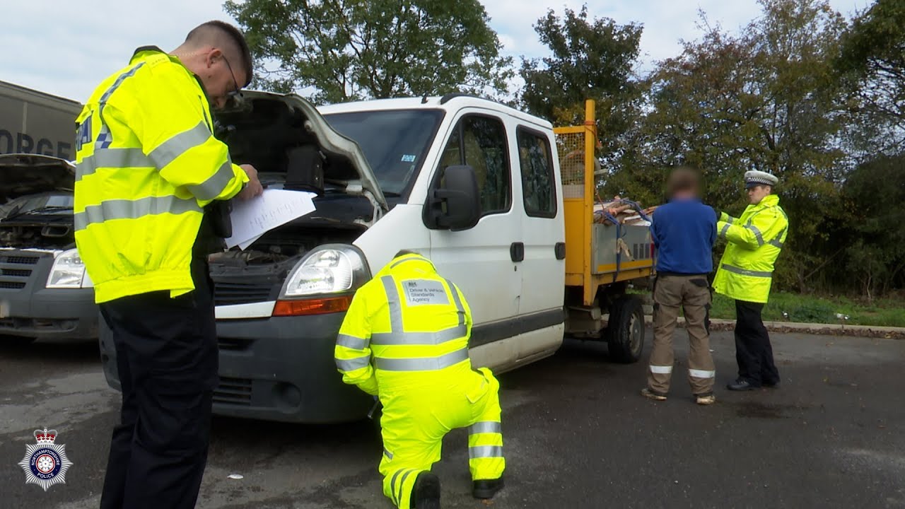 Roadside checks as part of Operation Journey
