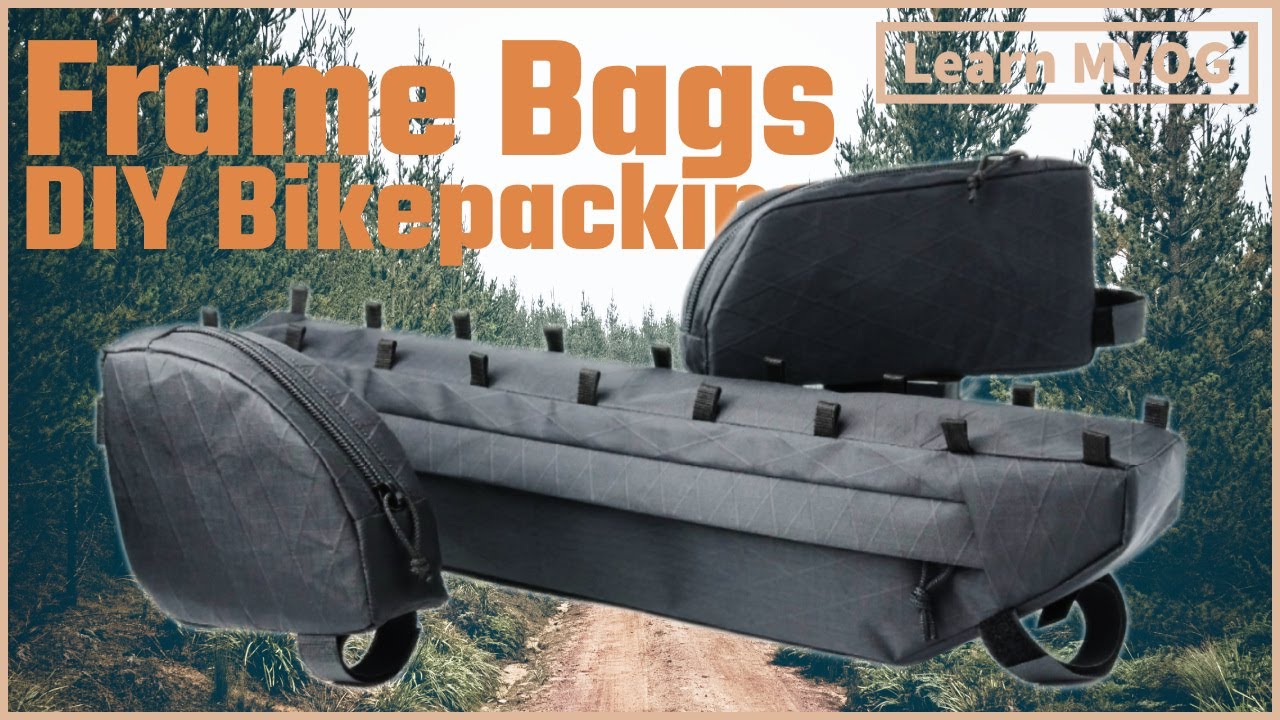 Make your own bikepacking frame bag set