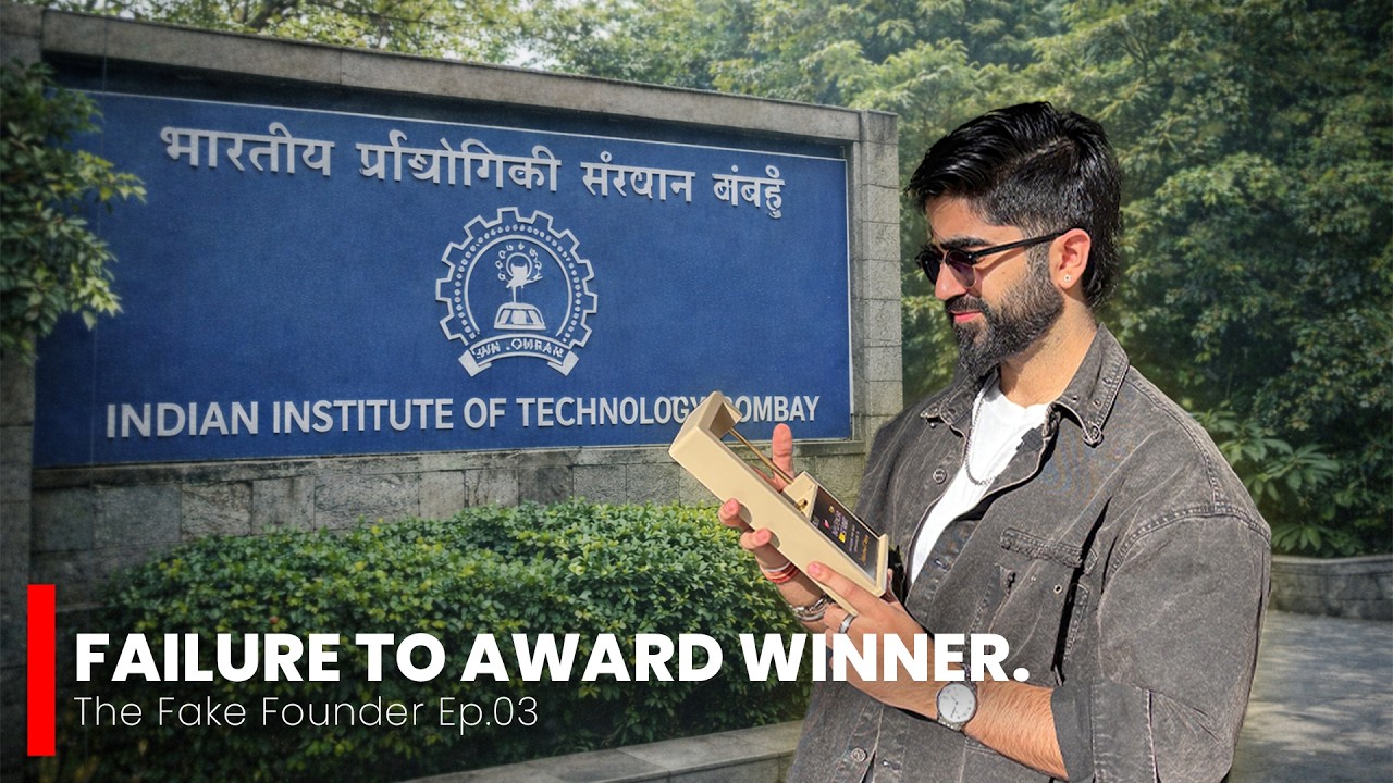 From College Dropout to IIT Bombay Award Winner