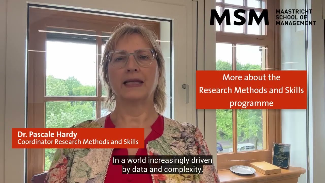 Join the Research Methods and Skills programme