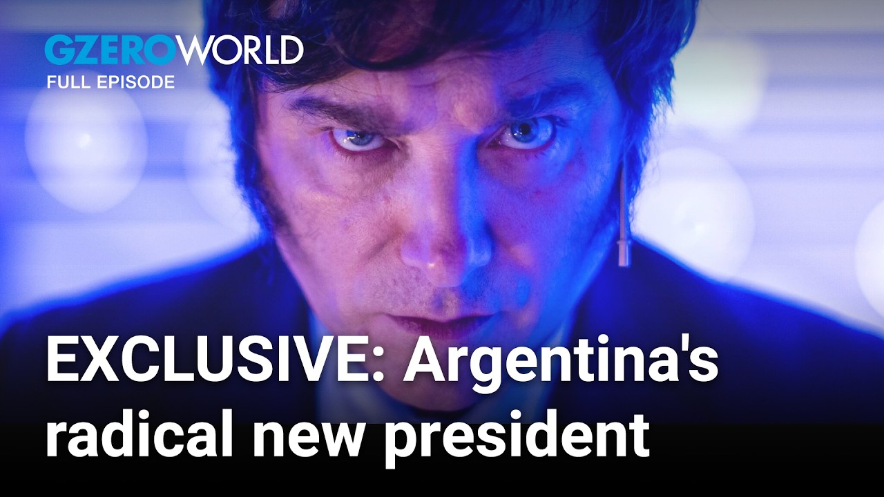 Argentina's radical new president, Javier Milei (Exclusive interview) | GZERO World with Ian Bremmer