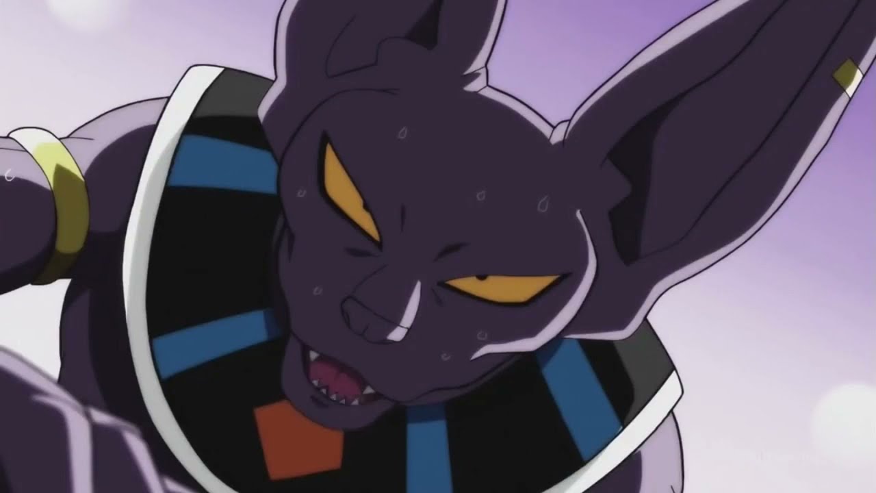 Beerus scared of grand priest😂😂(eng dub)