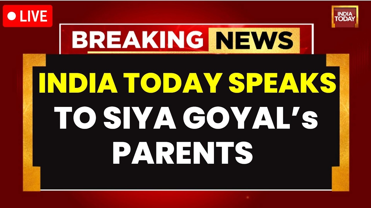 LIVE: Siya Goyal's Parents Speak To India Today | Pune Fort Murder Case | Ketan Agarwal Murder