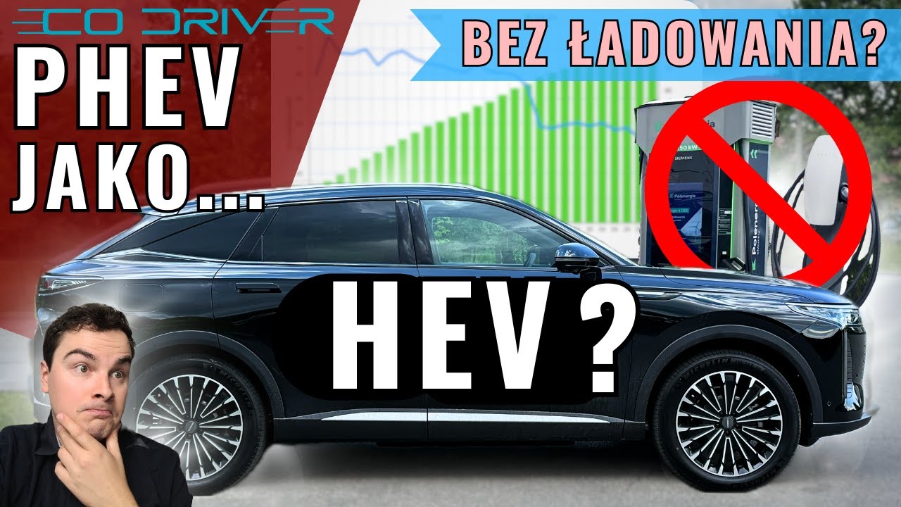 PHEV jako HEV? Czy PHEV ma sens... bez ładowania? Plug-in jako hybryda HEV? Taniej prąd czy benzyna?