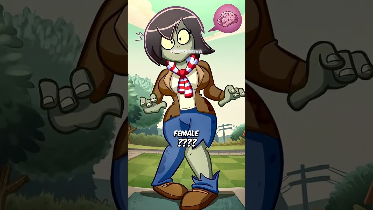 Why PvZ 1 only have Male Zombies??