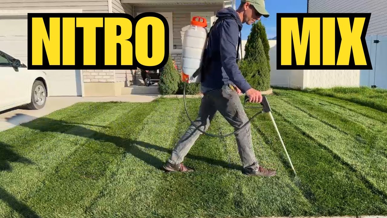 How I Spray Fast Release Nitrogen Fertilizer – Ending My Fall Nitrogen Blitz