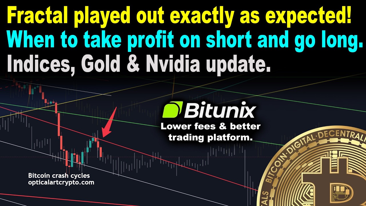 Bitcoin price drop as predicted. Timing for the next major BTC crash!