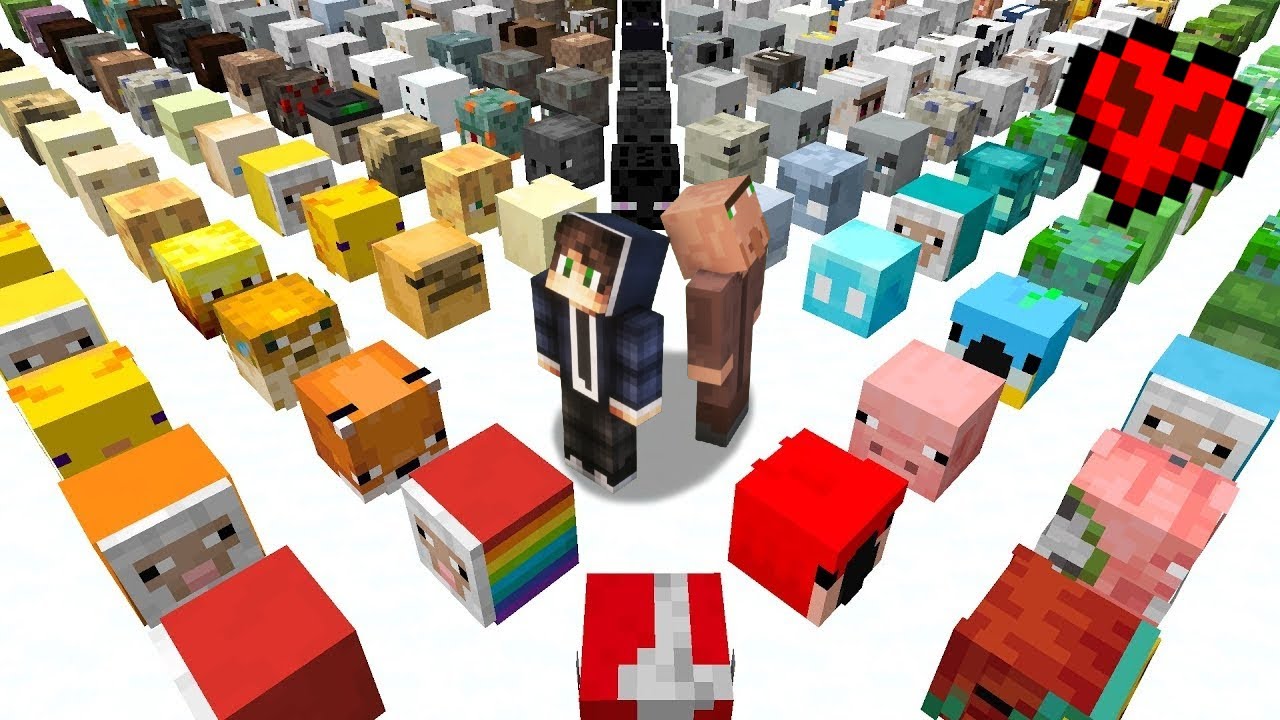 Sakupio Sam Glave Od SVIH Mobova U Minecraft Za 24 Sata