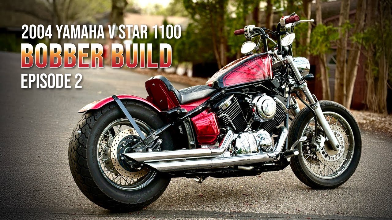 2004 Yamaha V Star 1100 Bobber Build: Metal Fabrication