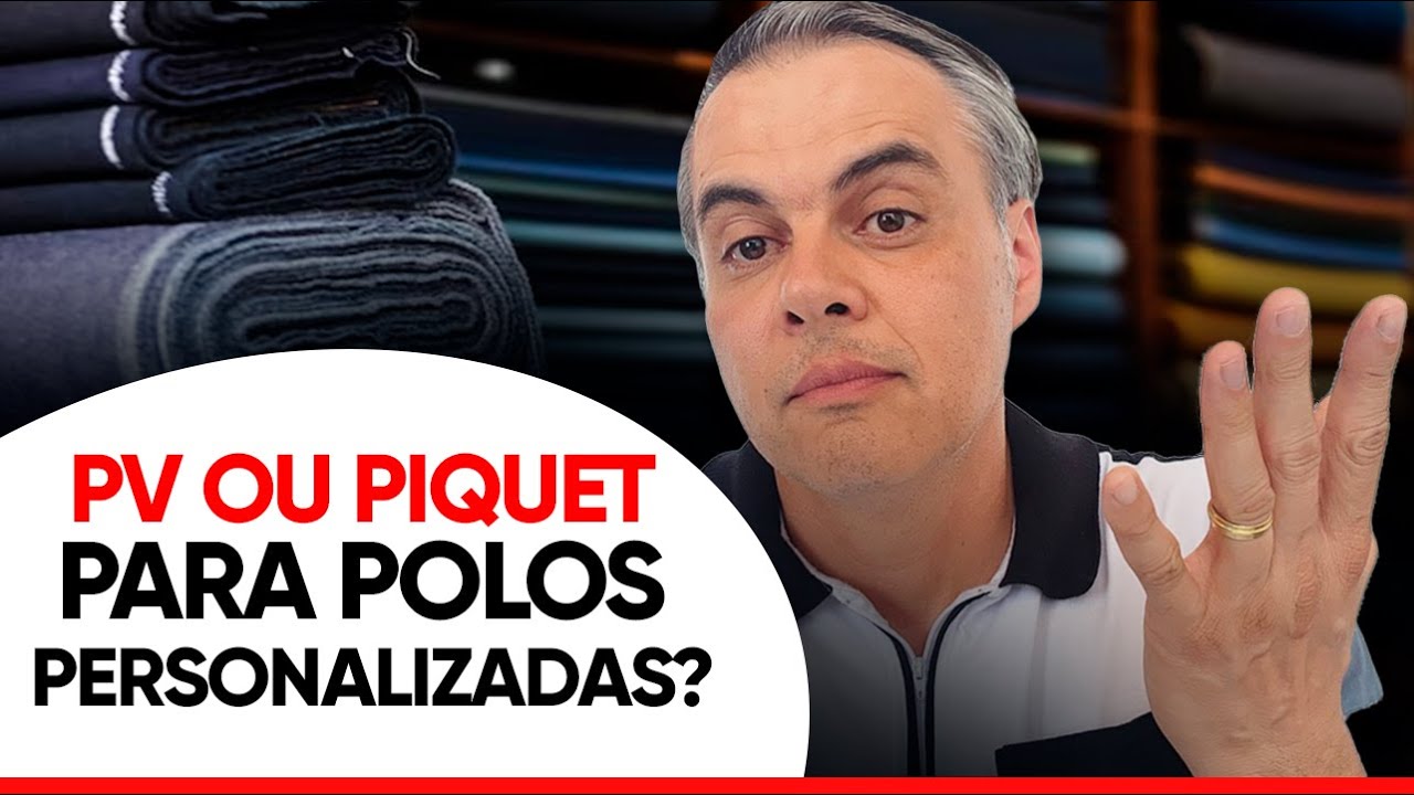 PV ou Piquet para Polos personalizadas para uniformes profissionais em malha fria?