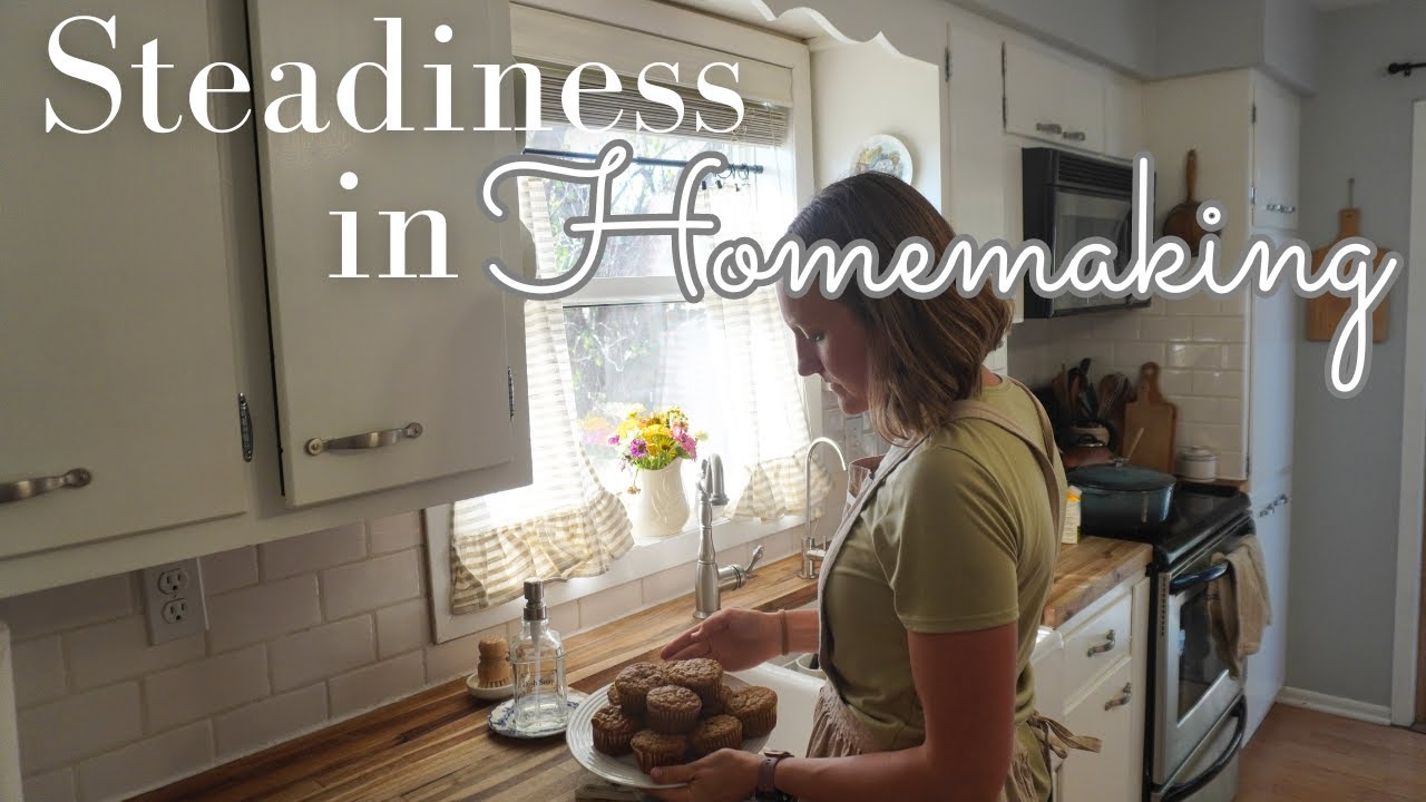 STEADINESS IN HOMEMAKING | DITL & My early morning routine